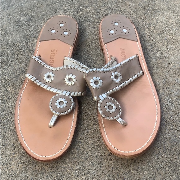 Jack Rogers Sandals - Sz 10 - Picture 1 of 4